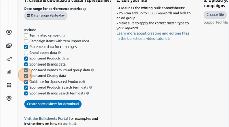 Sponsored Products Search Term Data
